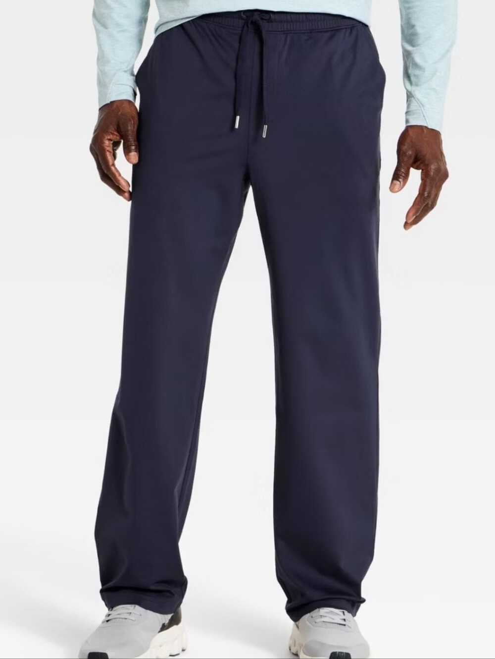 Men's Navy Drawstring Joggers